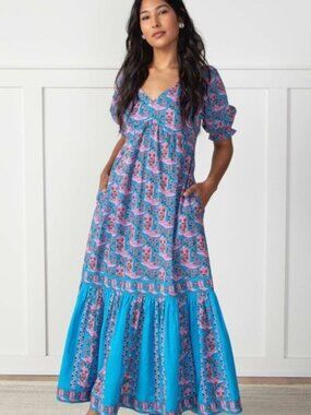 Printfresh Good Graces Dress in Rhinestone Cowgirl Medium, NWT